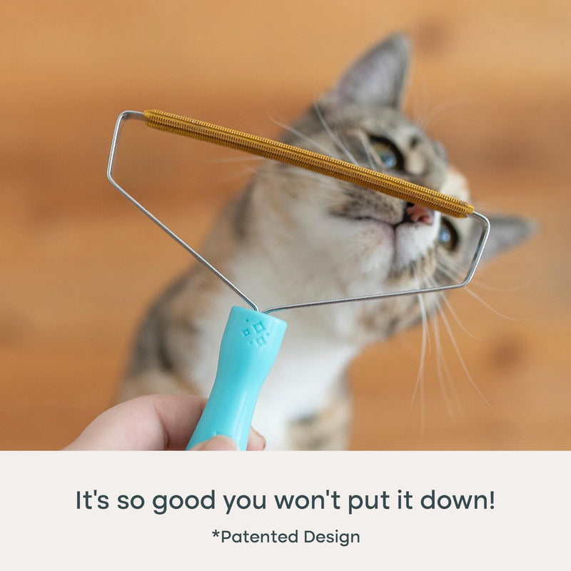 Uproot Cleaner Pro Pet Hair Remover - Special Dog Hair Remover Multi Fabric Edge and Carpet Scraper by Uproot Clean - Cat Hair Remover for Couch, Pet Towers & Rugs - Gets Every Hair! - PawsPlanet Australia
