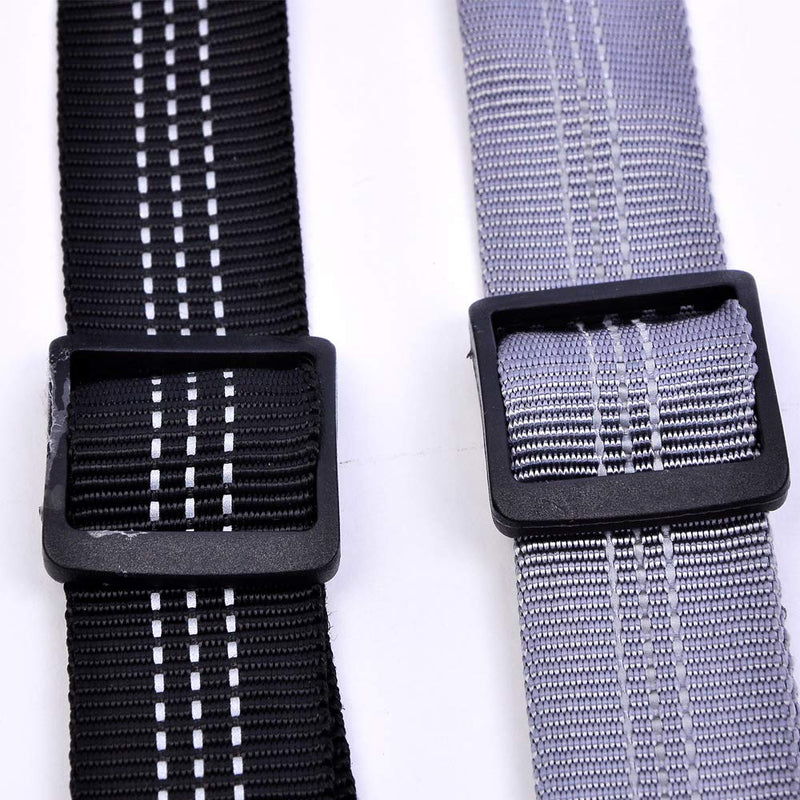 Petpopo 3 Colors Dog Safety Seat Belt,Quality Polyester Fabric,Adjustable,360° zinc Alloy Buckle,with Elastic,High Strength,Wear-Resistant and Durable,Easy to Install,Easy to Wash Blue - PawsPlanet Australia