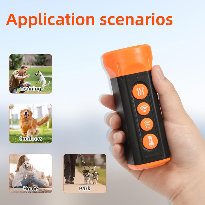 TMoMT Dog Bark Deterrent Devices，Anti Barking Device for Dogs Training (Own or Neighbour'S Dog), Long Range Ultrasonic 50ft, Alternative to Painful Dog Training Collars and Bark Collars - PawsPlanet Australia