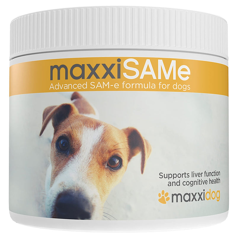 maxxiSAMe Sam-e Supplement for Dogs - Dog Liver and Cognitive Brain Support - Given with Food Powder 5.3 oz