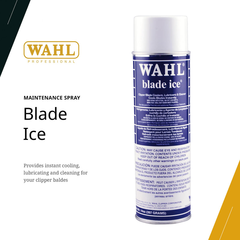 Wahl Professional Blade Ice Spray Blade Coolant Cleaner Lubricant Instant Cooling 414ml - PawsPlanet Australia