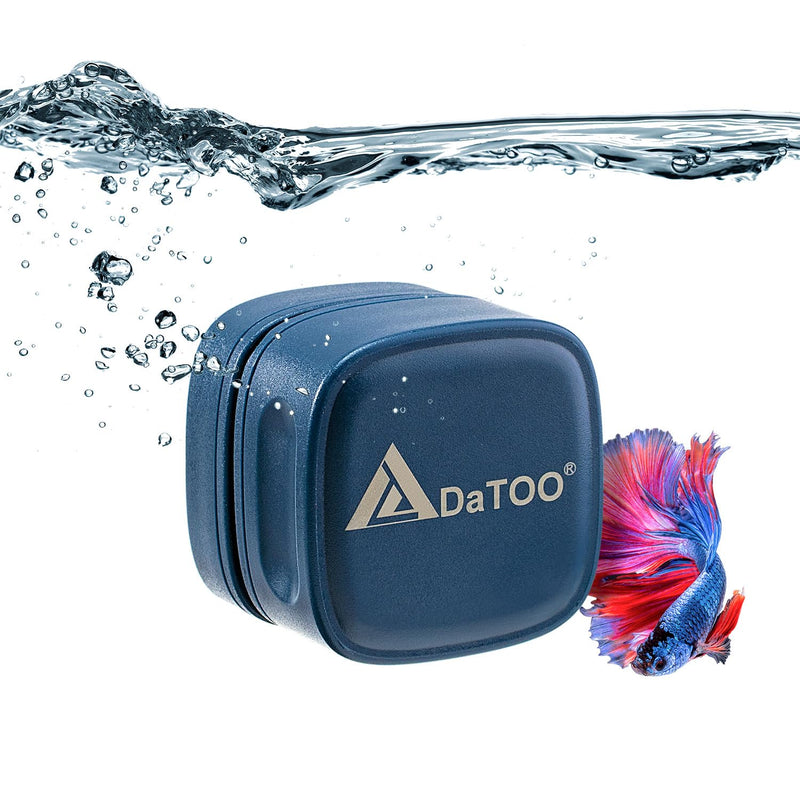 DaToo Aquarium Mini Magnetic Scrubber Scraper Small Fish Tank Cleaner Nano Glass Aquarium Cleaning Tools with Super Strong Magnet