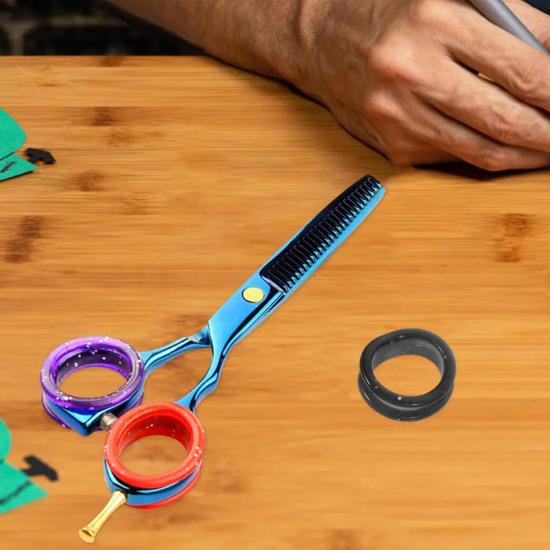 30 Pcs Soft Silicone Scissors Finger Rings,Soft Silicone Scissors for Pet Grooming Scissors Accessories for Animal Hair Cutting,Finger Ring Thumb Inserts Grips for Dog Hair Cutting. - PawsPlanet Australia