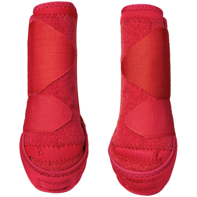 Tough1 Economy Sport Boots Front - Purple Medium Red