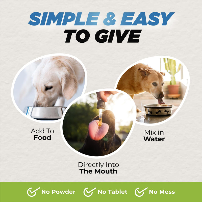 Dog Pain Relief Liquid - Natural, Fast-Acting Formula for Joint Pain and Inflammation, Made with Organic Ingredients, Safe for All Breeds - PawsPlanet Australia