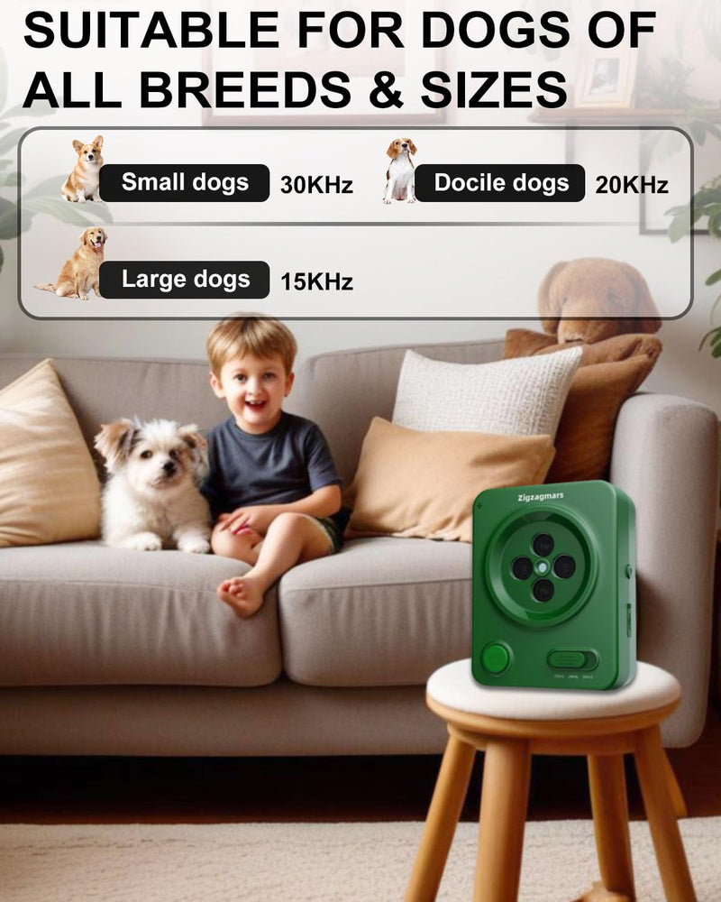 Ultrasonic Dog Barking Control, 2025 Rechargeable Waterproof Anti Barking Device with 3 Control Modes, Effective Sonic Deterrent Bark Box for Small Medium & Large Dogs - PawsPlanet Australia