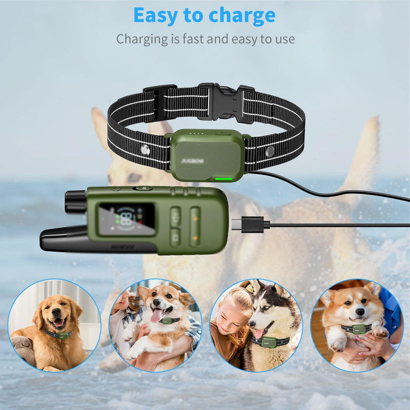 MEROM for Jugbow Dog Shock Collar Charger Replacement, Power Cable Compatible with Jugbow Dog Training Collar, 2-in-1 Magnetic Charging and USB Type C Cable (Cable) - PawsPlanet Australia