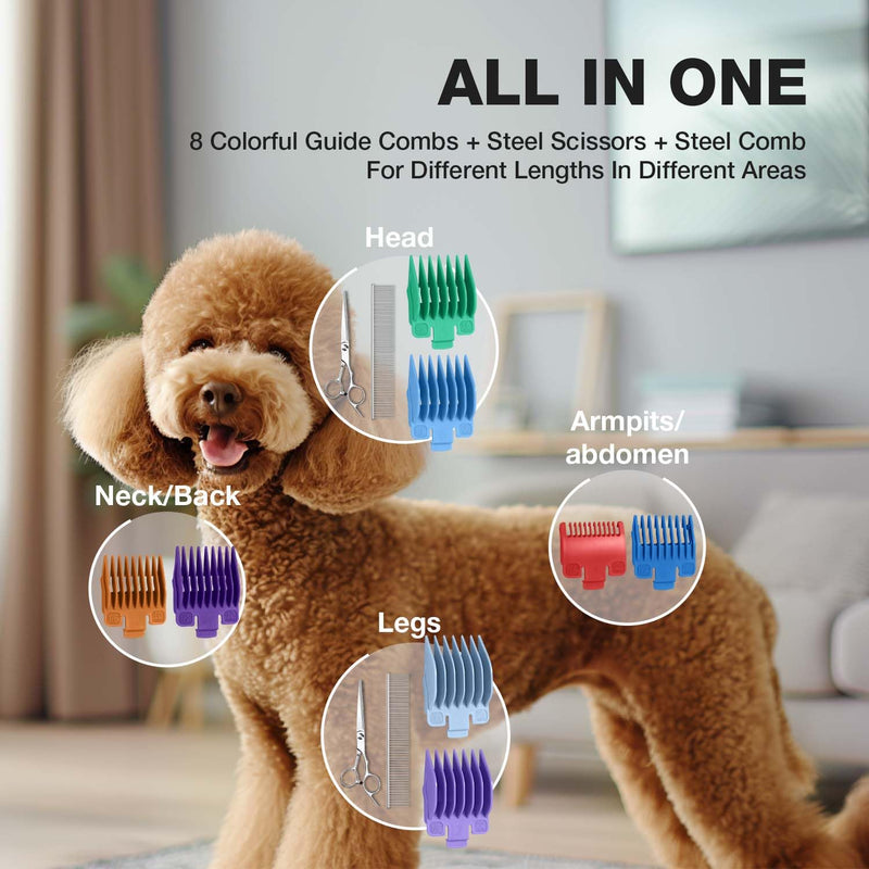 Dog Clippers for Grooming for Thick Heavy Coats with Replacement Blade - PawsPlanet Australia