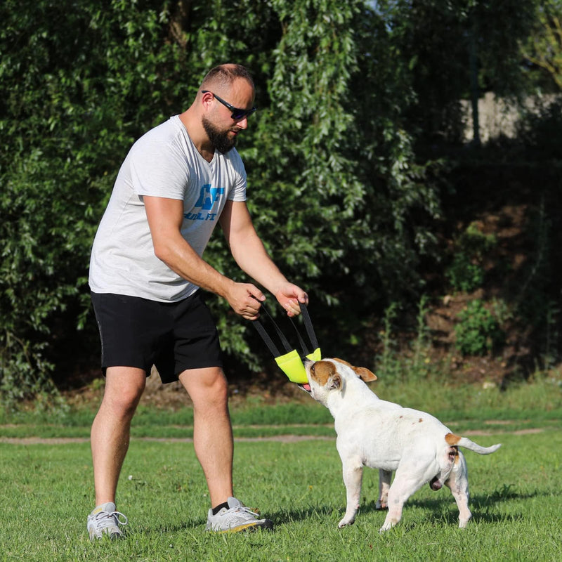 Qonline Firehose Toys for Dogs Indestructible Dog Toy Dog Bite Training Equipment for Puppy Small Medium Large Dogs Tug of War Durable Squeaky Chew Tug Toy - PawsPlanet Australia