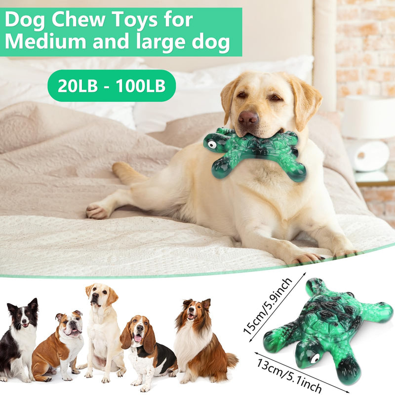 Dog Toys for Aggressive Chewers Indestructible Dog Toys for Large Dogs - Tough Dog Chew Toys for Medium/Large Dog Breed, Real Bacon, Nylon Bones Toy to Keep Them Busy - PawsPlanet Australia