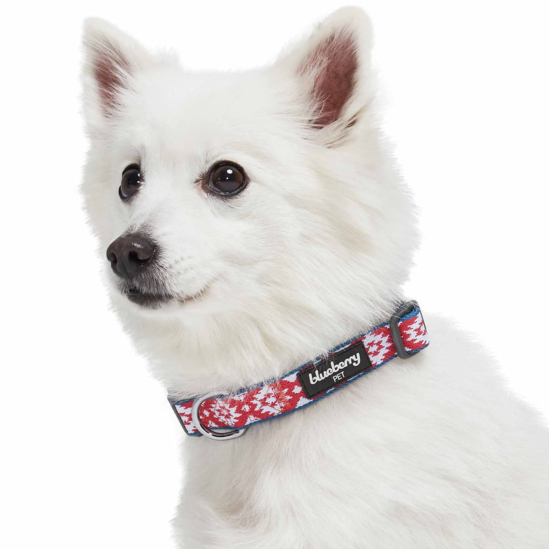 Blueberry Pet Southwestern Tribal Diamonds Adjustable Dog Collar, Small, Neck 12"-16" Tribal - Collar - PawsPlanet Australia