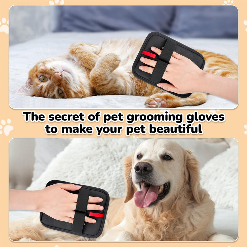 Pet Hair Remover, electrostatic pet Hair Removal Gloves, cat and Dog pet Hair Removal Tools, Suitable for Bed Sheets, Blankets, Clothes, Sofas, Multi-Functional Beauty Gloves -1 Piece 1 - PawsPlanet Australia