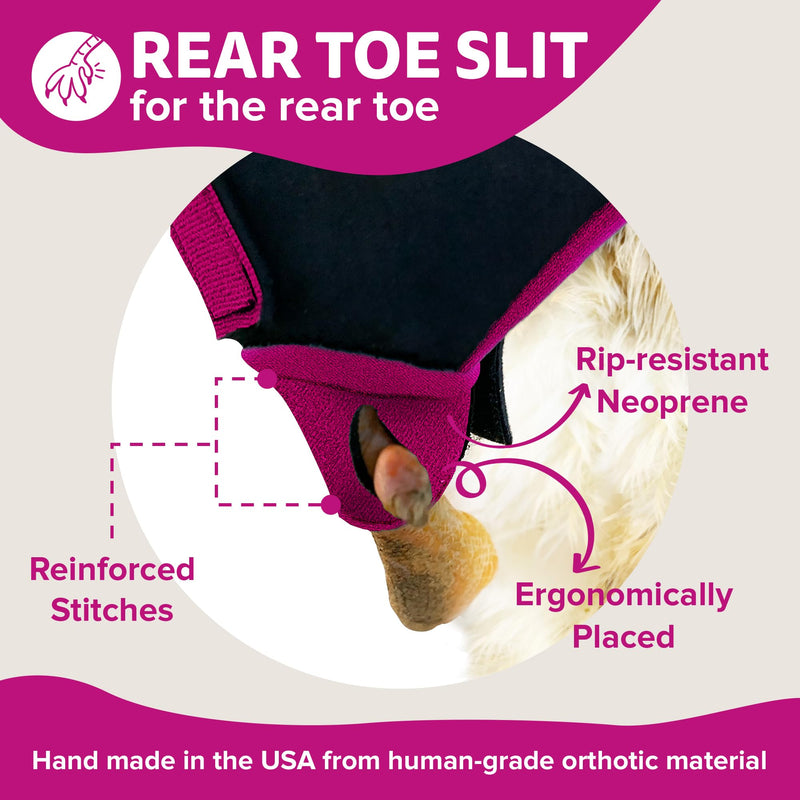 Duck Shoes for Injured Feet – Protective Neoprene Footwear for Ducks, Protective Shoes for Birds with Injured feet, Bumblefoot Relief - Large, 4.5” Max. Inside Width - Pink Large Waterfowl DUCK AND GOOSE SHOES - PawsPlanet Australia