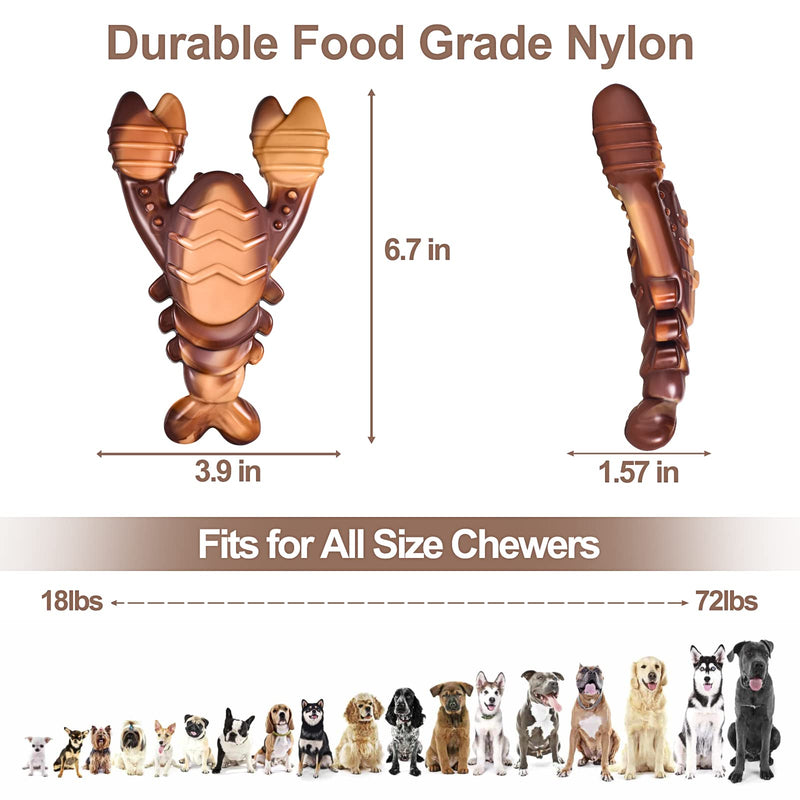 Indestructible Dog Toys for Aggressive Chewers, Extreme Tough Dog Toys for Large Dogs, Real Beef Flavored, Dog Bone for Medium/Large Dogs Breed, Gifts for Dogs - PawsPlanet Australia