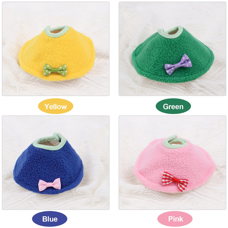 4 Pcs Bird Cone Collar Pet Anti-bite Elizabethan Collar Parrot Recovery Cone Protective Recovery Cones for Budgerigar Cockatiel Lovebirds Cockatoo Parrots (M) Medium - PawsPlanet Australia