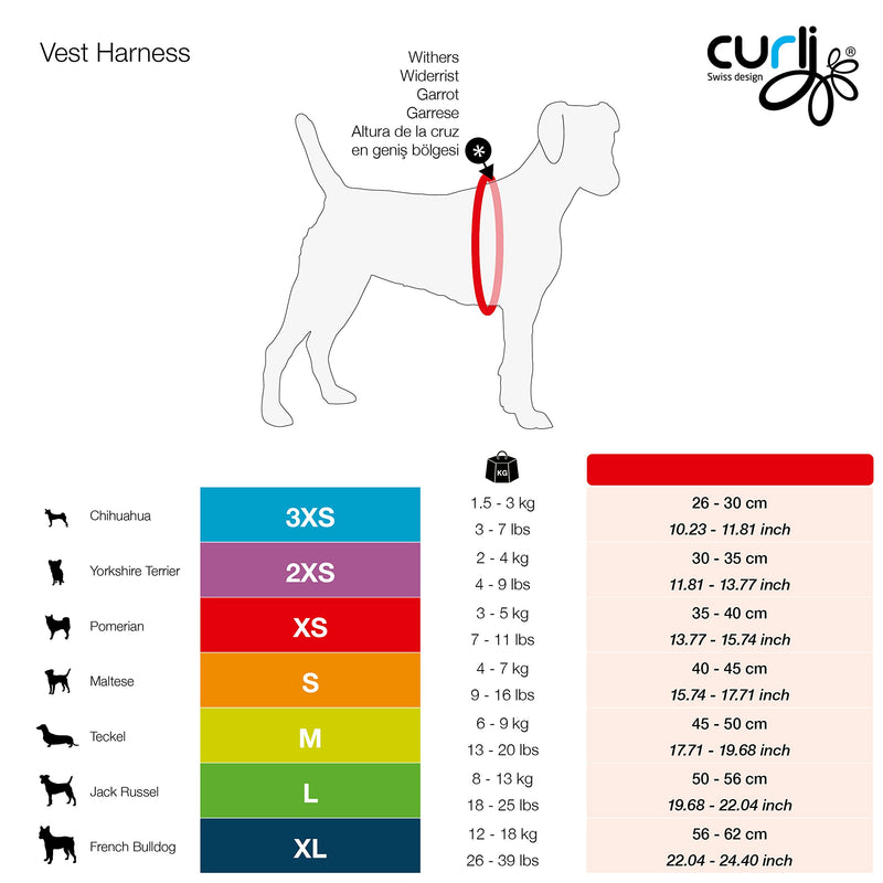 Curli Vest Harness Air-Mesh Dog Harness Pet Vest No-Pull Step-in Harness with Padded Vest S Camo - PawsPlanet Australia