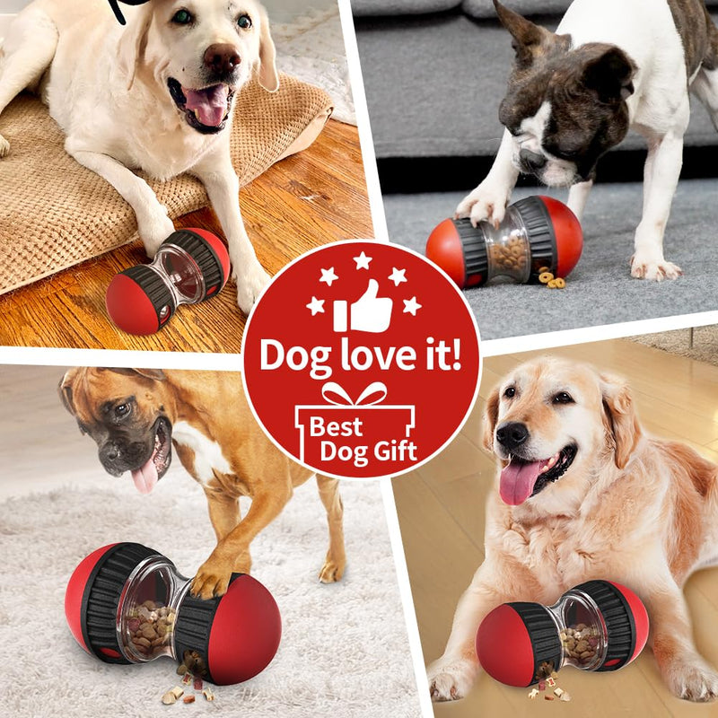 Dog Puzzle Toys, Adjustable Dog Treat Dispensing Dog Toys, a Perfect Alternative to Slow Feeder Dog Bowls for Small to Medium Dogs and Cats - PawsPlanet Australia