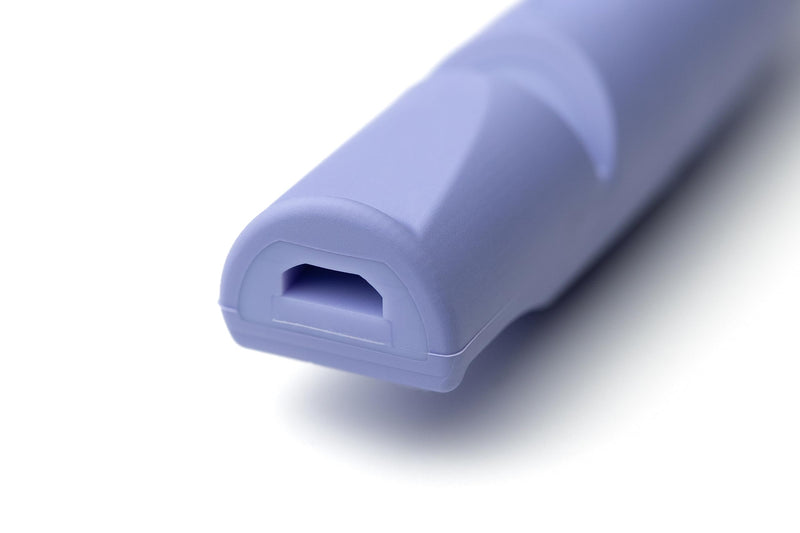 ACME Alpha 211.5 Professional Dog Training Whistle with Enhanced Ergonomic Grip. BPA-Free Plastic. 110 dBA. Long Range. Standardized Frequency. Weatherproof. Made in The UK (Violet Purple) Violet Purple