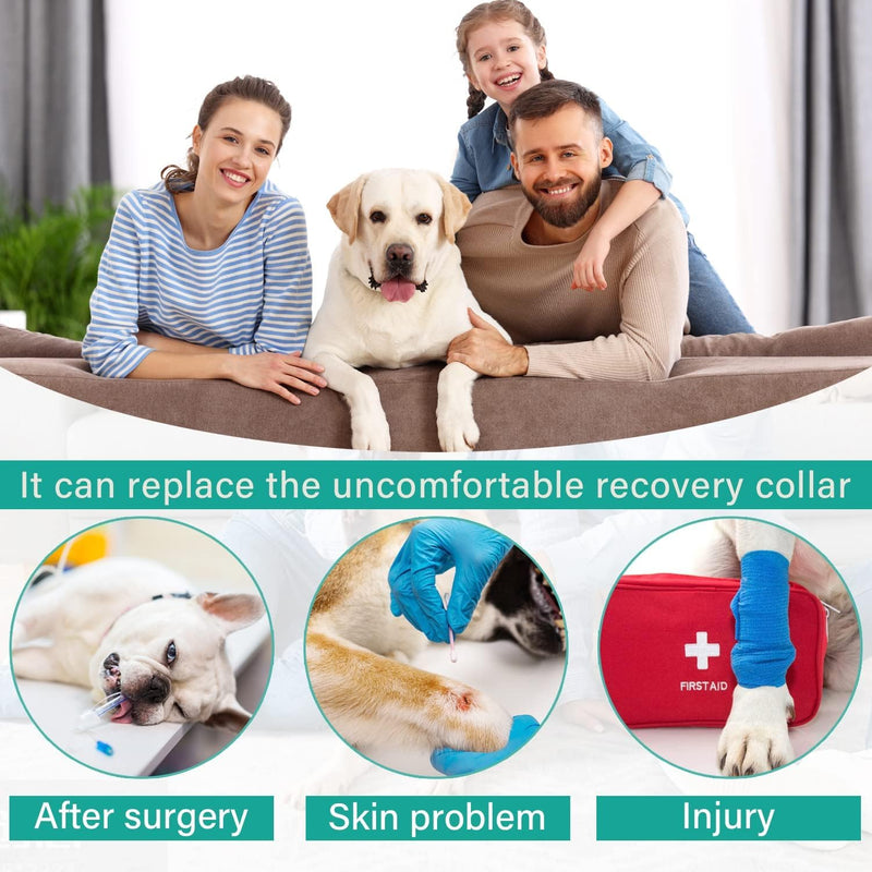 Dog Romper, Surgery Recovery Suit, Dog Pyjama Jumpsuit, Prevents Suit Leaking, Full Coverage, Surgical Recovery Bodysuit for Pets, (XL)