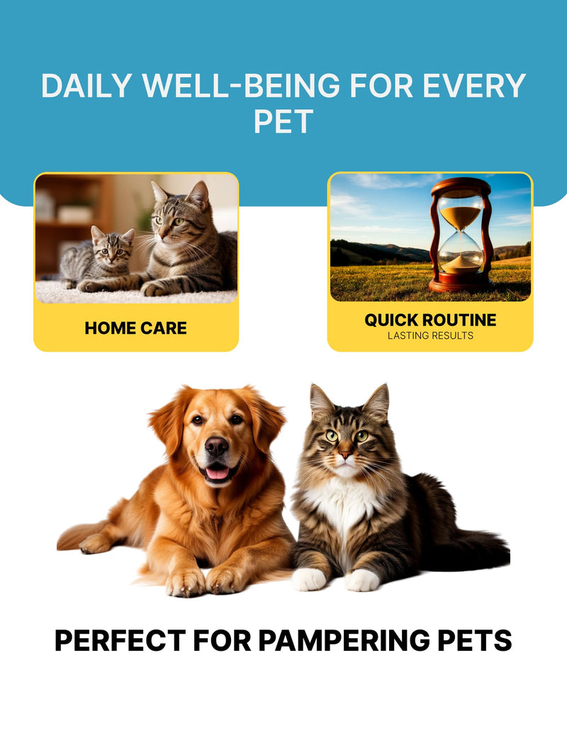 Aromatic Cat & Dog Shampoo with Floral-Fruity Aroma | Dog & Cat Shampoo with Reduced Acidity of pH 5.5 | Suitable for Puppies and Kittens as well | For Shiny Long-Hair | 250 ml Aroma shampoo (floral-fruity scent) - PawsPlanet Australia
