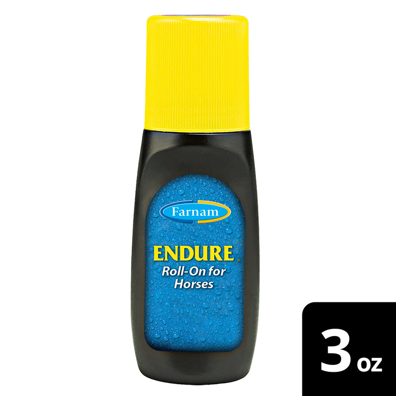 Farnam Endure Roll-On Fly Repellent for Horses, for Sensitive Areas, 3 Ounces 3 oz. Roll On