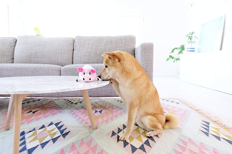 Outward Hound Fattiez Pig Plush Squeaky Dog Toy, Small - PawsPlanet Australia