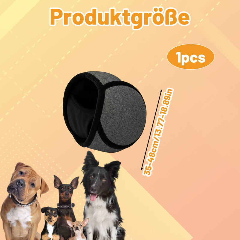 Dog Noise Cancelling Ear Muffs, Dog Ear Muffs Noise Protection, Anxiety Relief Protector, Winter Neck Warm Ski Mask