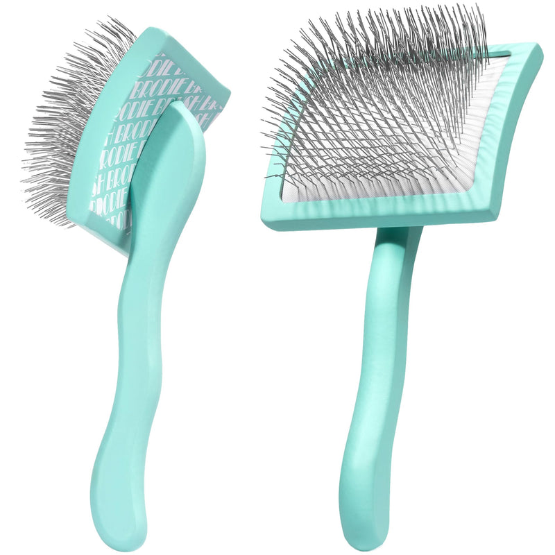 Brodie Dog Brush - Slicker Brush for Dogs - Dog Brush for Shedding and Grooming - Best Dog Brush for Long Haired Dogs and Pets - PawsPlanet Australia