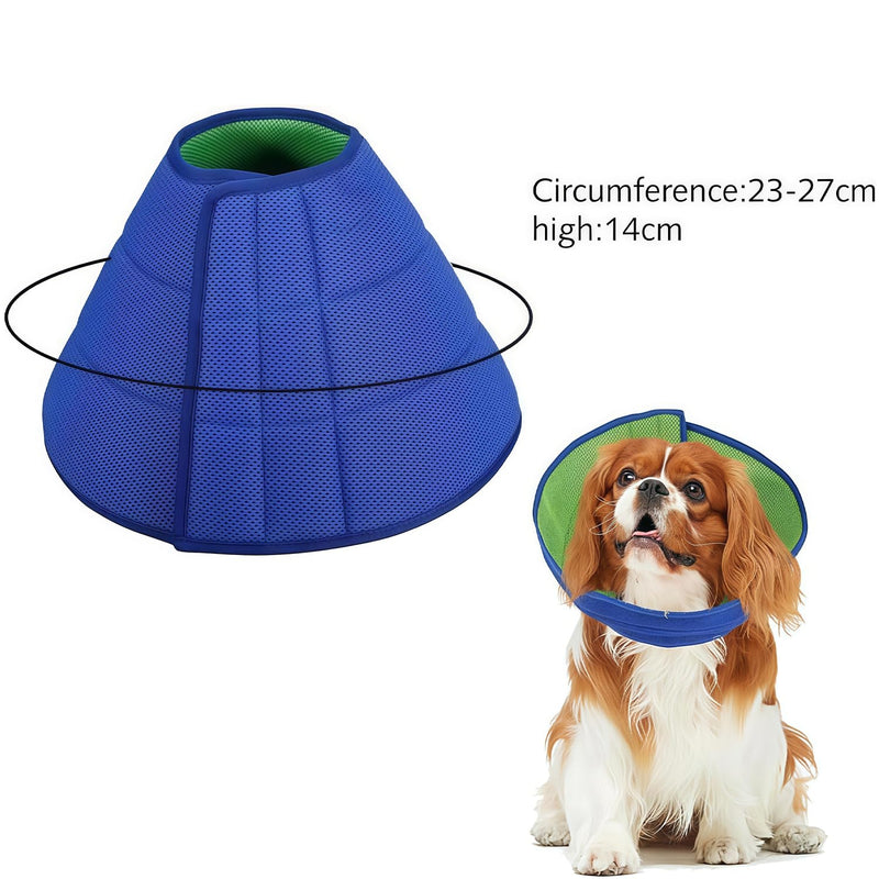 Collar for Dogs, Adjustable Protective Collar, Lightweight Cone Collars, Recovery, Elizabethan Collar for Pets (L) 2 L