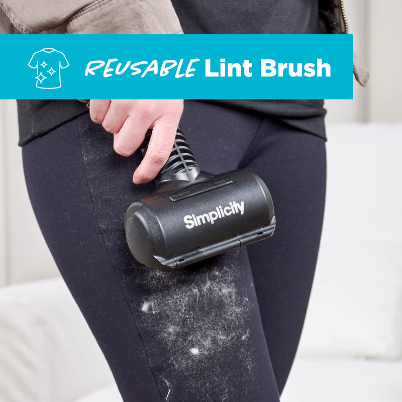 Simplicity Vacuums Pet Fur Remover for Furniture or Clothes, Use as Pet Hair Vacuum Attachment or Lint Roller for Pet Hair, SPET-Tool - PawsPlanet Australia