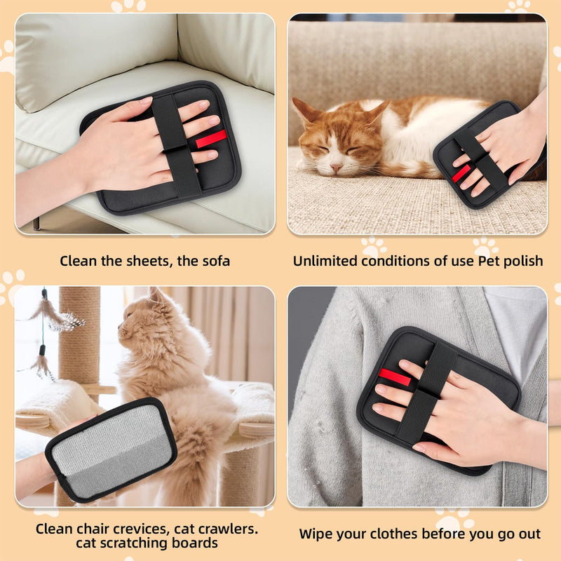 Pet Hair Remover, electrostatic pet Hair Removal Gloves, cat and Dog pet Hair Removal Tools, Suitable for Bed Sheets, Blankets, Clothes, Sofas, Multi-Functional Beauty Gloves -1 Piece 1 - PawsPlanet Australia