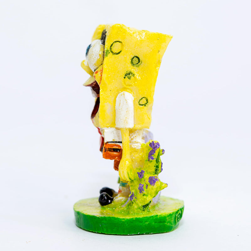 Penn-Plax Officially Licensed Spongebob Squarepants Aquarium Ornament – Spongebob (Mini/Small Size) – Great for Freshwater and Saltwater Tanks - PawsPlanet Australia