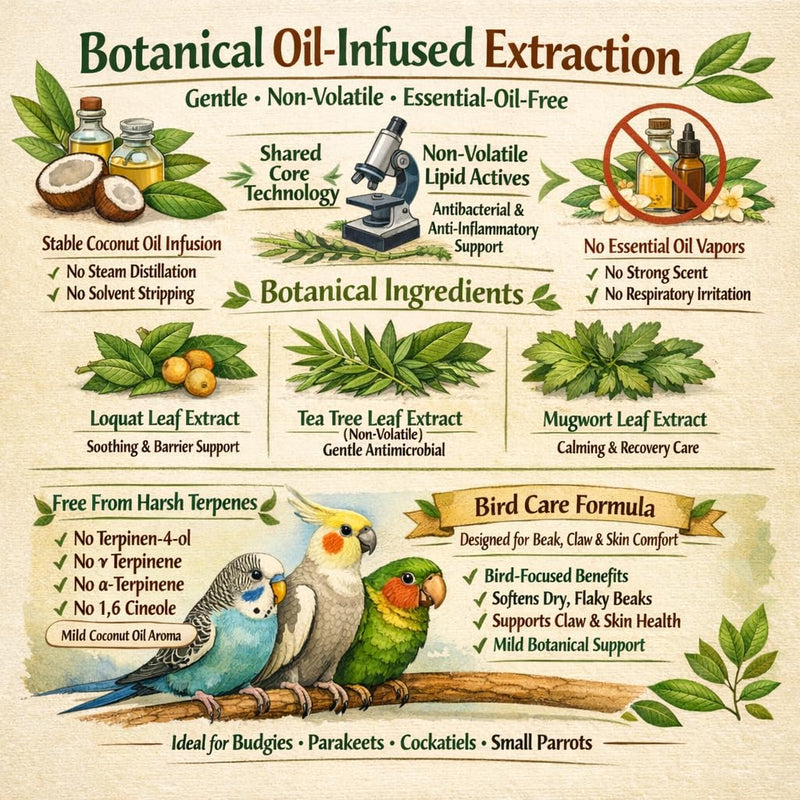 Parrot Beak Oil & Bird Feet Moisturizer – Ointment for Dry Skin, Beak Care & Claw Repair for Budgies, Cockatiels for Peeling, Flaky, Cracked Beaks and Rough, Dry Claws - PawsPlanet Australia