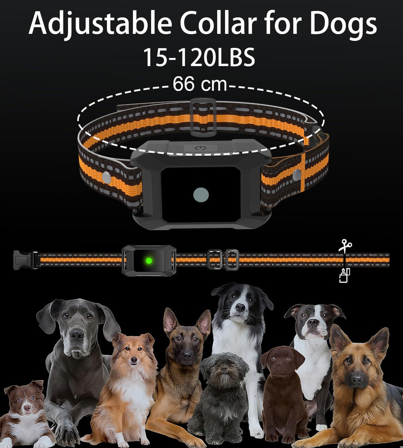 Dog Shock Collar - 4200FT Dog Training Collar with Remote Innovative IPX7 Waterproof with 4 Training Modes,Vibration and Shock,Rechargeable E-Collar for All Breeds - PawsPlanet Australia