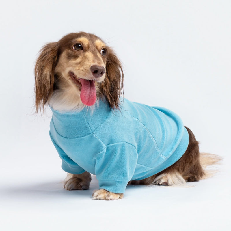 Fitwarm 3 Pack Classic Fleece Dog Sweater, Turtleneck Dog Sweatshirt, Dog Winter Clothes for Small Dogs Boy Girl, Pet Pullover Jacket, Cat Apparel, Blue, Grey, Navy, Medium Blue-Grey-Navy - PawsPlanet Australia