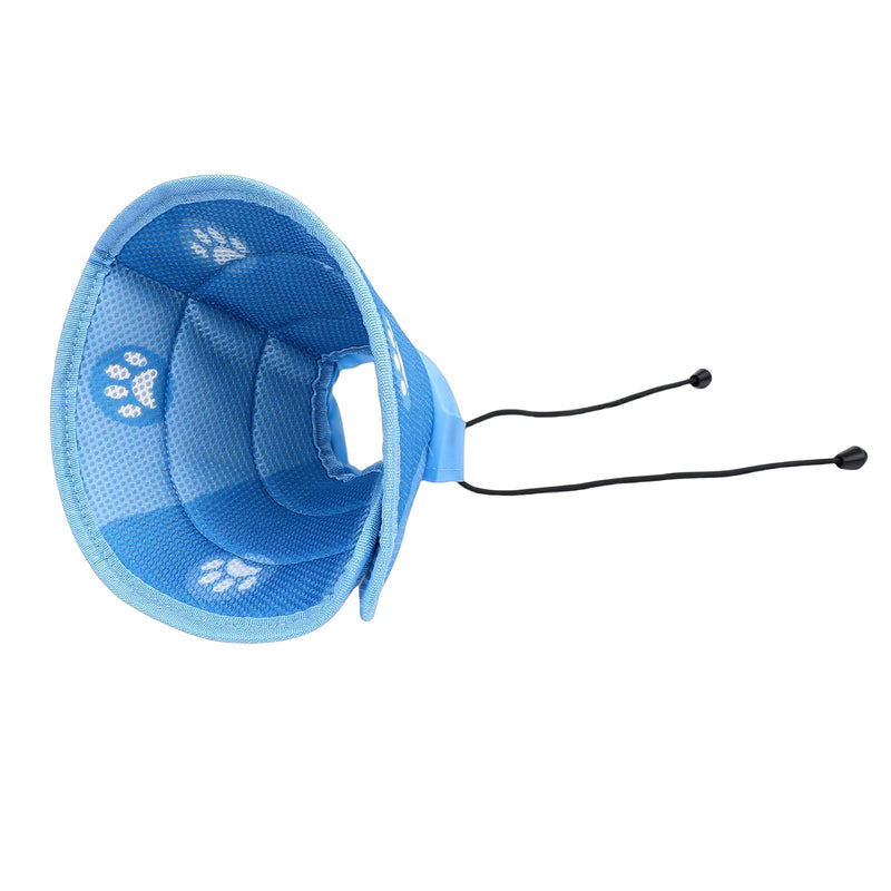 Alomejor Cat Cone Collar, Adjustable Recovery Cone for Pets, Soft Mesh Fabric, Prevents Licking for Cats and Kittens (M) M