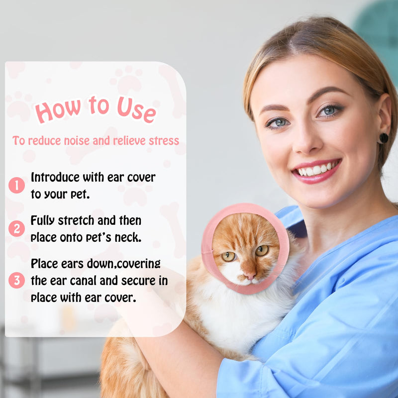 2Pcs Quiet Ears for Dogs, Hood for Dogs, Dog Ear Cover Hoodies, Dog Calming Aid for Anxiety Relief, Original Calming Band for Dogs & Cats, Pet Grooming & Force Drying - PawsPlanet Australia