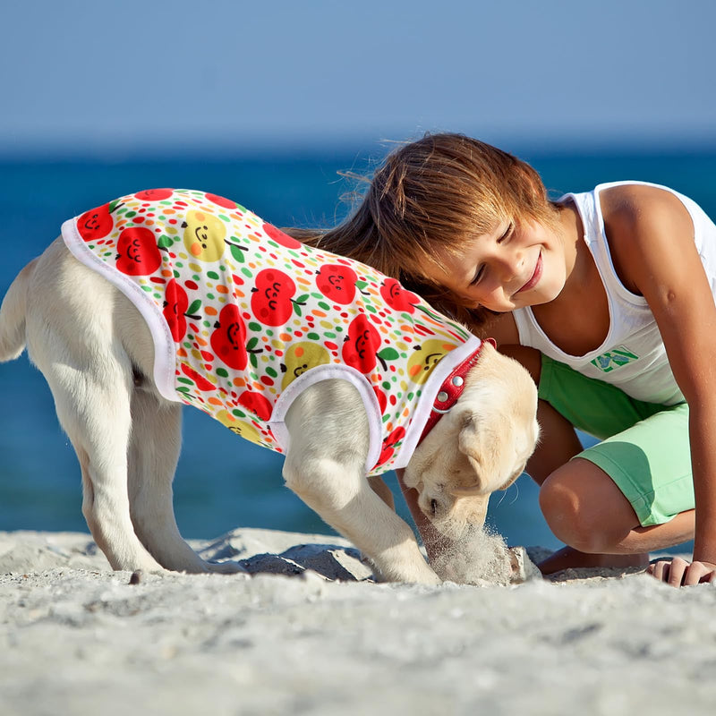 Paterr 25 Pcs Dog Shirts Printed Puppy Clothes Breathable Cartoon T Shirt for Dog Soft Puppy Clothing Lovely Pet Shirts Outfits for Pet Dogs Cats Summer Party Holiday, 25 Styles (Size: S) Small - PawsPlanet Australia