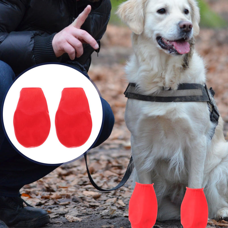 Waterproof Dog Boots Non-Slip Outdoor Pet Shoes Paw Protectors for Cats and Dogs Size L - PawsPlanet Australia