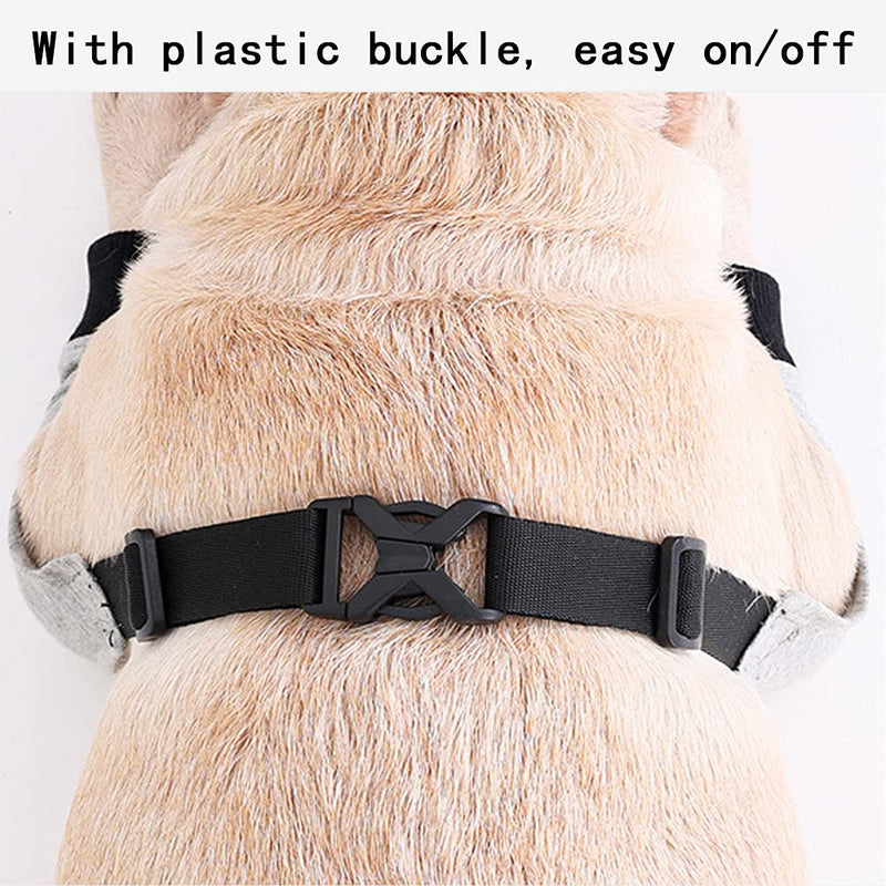 HDKUW Dog Elbow Protector for Calluses,Dog Recovery Suit for Front Legs,Cone Collar Alternative to Stop Licking Elbow Wounds,Elbow Cover Sleeve for Small Medium Large Dog Grey XL - PawsPlanet Australia