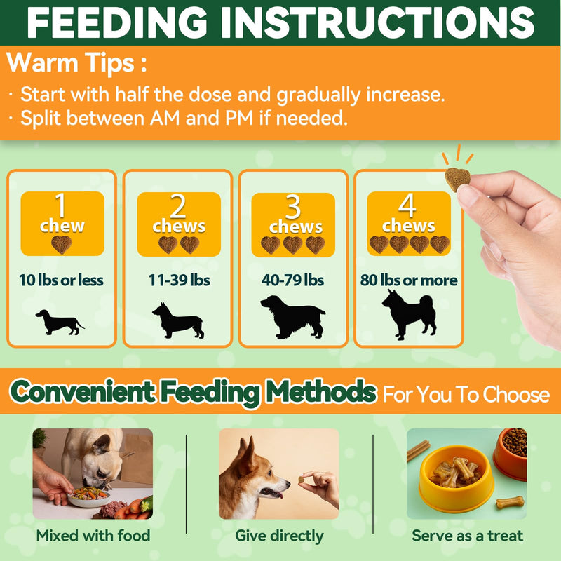 Dual Flavor Flea Chews Bundle - 200 Each - Natural Flea & Tick Prevention for Dogs - Oral Flea Support for All Breeds - Chicken & Duck Flavor Combo