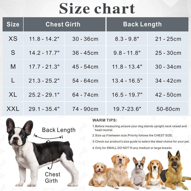Dog Surgery Recovery Suit, Dogs Onesie Suits Female Spay and Male Neuter E-Collar Pet Bodysuit for Post-Op Care Soft Dog Surgical Cone Alternative Prevent Licking Wounds Shirt (Grey, XL) Grey