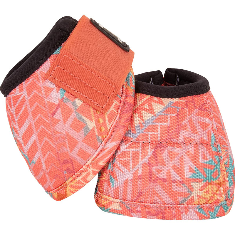 Classic Equine Dyno Turn Patterned Bell Boots Safari S