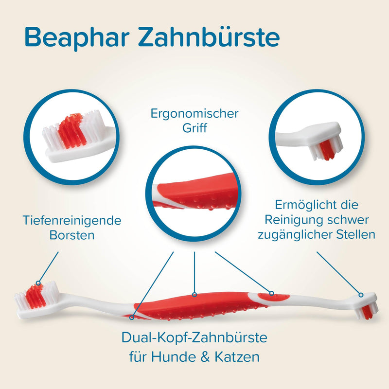 Beaphar Toothbrush, 1 piece. 1pc (pack of 1)