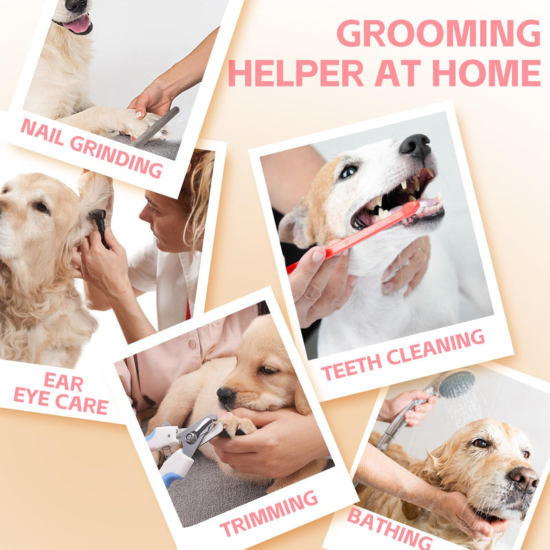 Pet Grooming Hammock for Cats & XS Small Dogs with Nail Clippers/Nail Trimmers, Dog Grooming Harness for Nail Trimming, Pet Grooming Sling Helper for Cutting Nails with Nail Clippers, Nail File XS for Cats & Tiny Dogs 20LB - PawsPlanet Australia