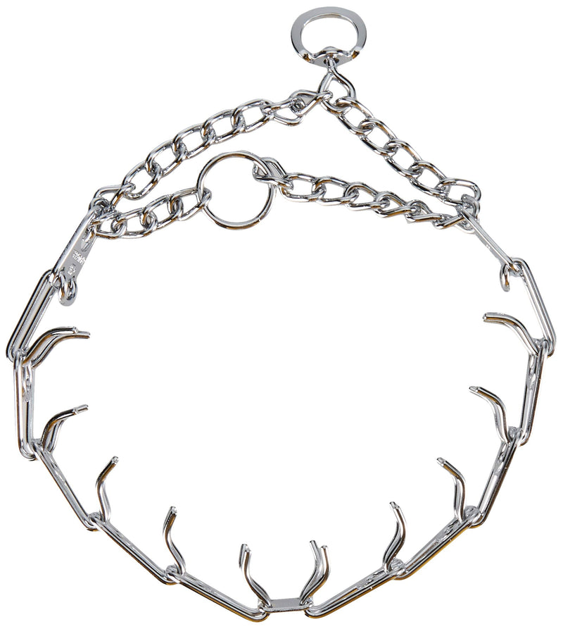 Herm Sprenger Dog Training Pinch Collar Chrome Plated Steel - PawsPlanet Australia