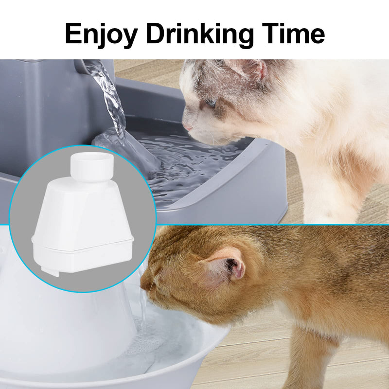 SanKlev Filter Housing Replacement Compatible with Drinkwell Seascape, Pagoda, 2 Gallon, 1 Gallon, 1/2 Gallon, Avalon, Sedona, Butterfly Creekside & Seaside Pet Fountains - PawsPlanet Australia