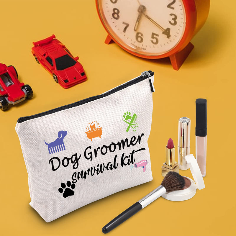 TSOTMO Dog Pet Groomer Gift Hair Stylist Pet Grooming Makeup Bag Dog Groomer Survival kit Cosmetic Bag Dog Hairdresser Gift (Dog Groomerkit) Dog Groomerkit - PawsPlanet Australia