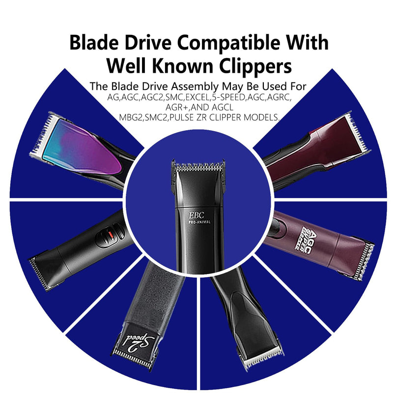 3 PCS AGC Blade Drive Assembly Lever Replacement Blade for Pet Clipper (3 PCS) 3 PCS - PawsPlanet Australia