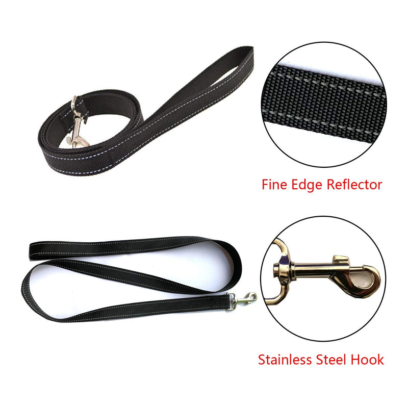 Vehomy Rabbit Harness with Leash for Bunny Rabbits Cats Small Animals (Black) Black rabbit harness - PawsPlanet Australia